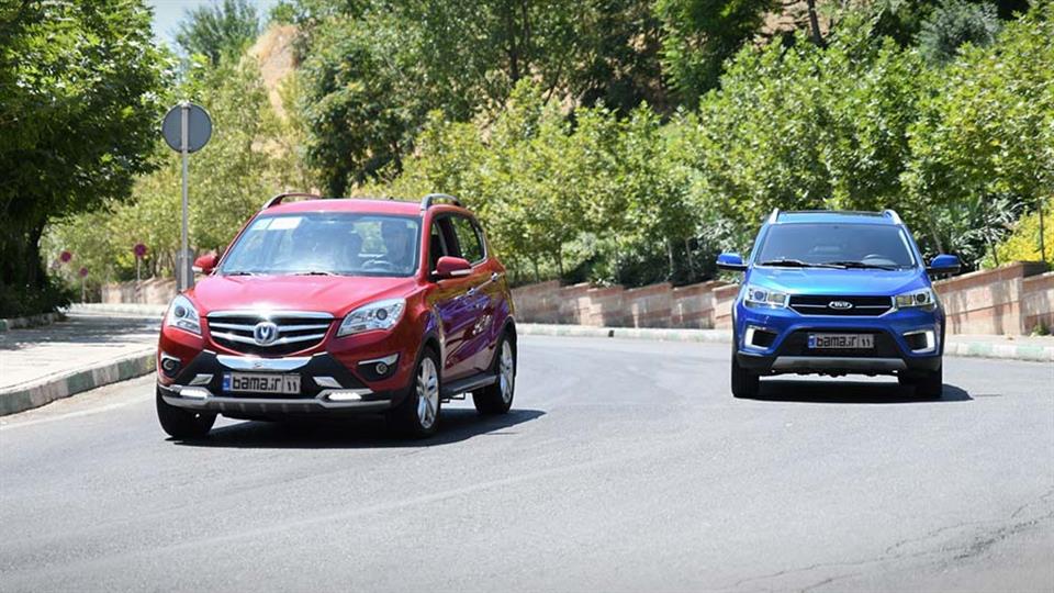 تجربه رانندگی با چانگان CS35 و ام وی ام X22